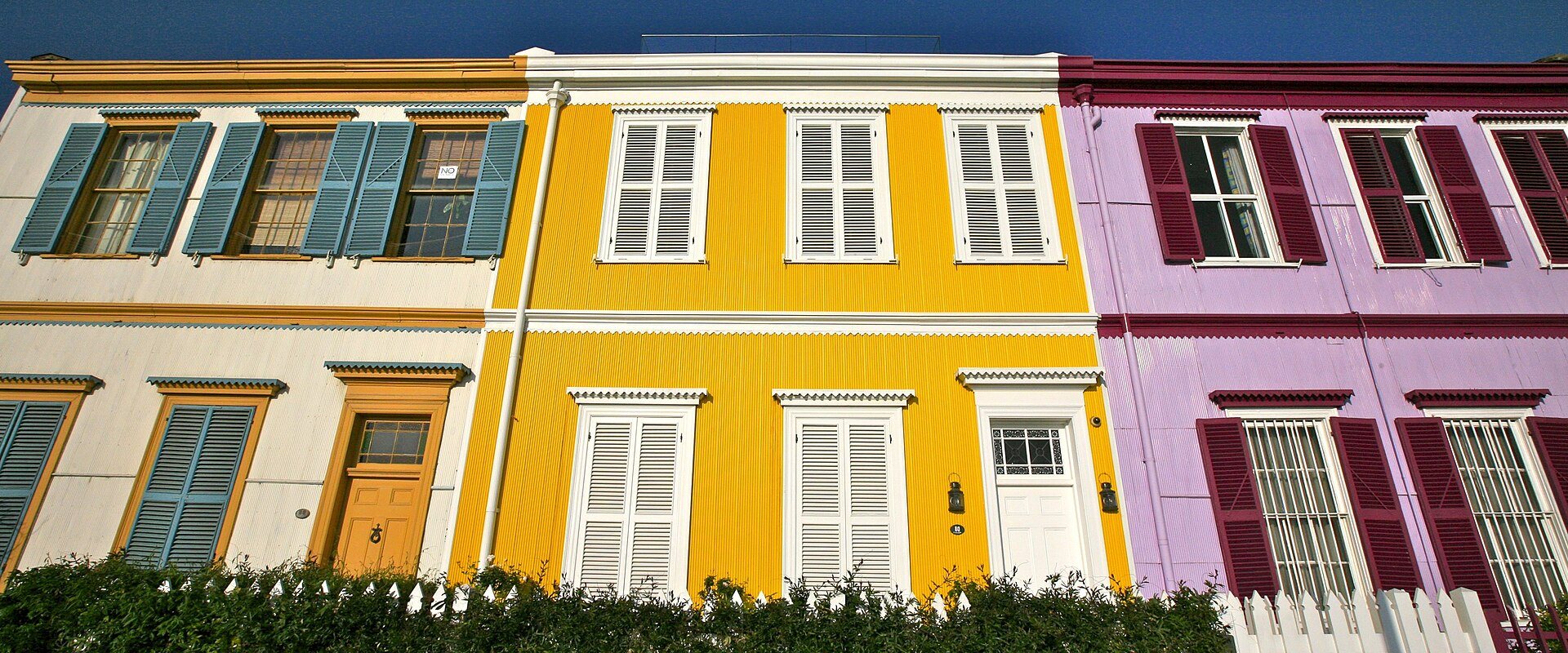 Colourful houses of Valparaiso, Chile
