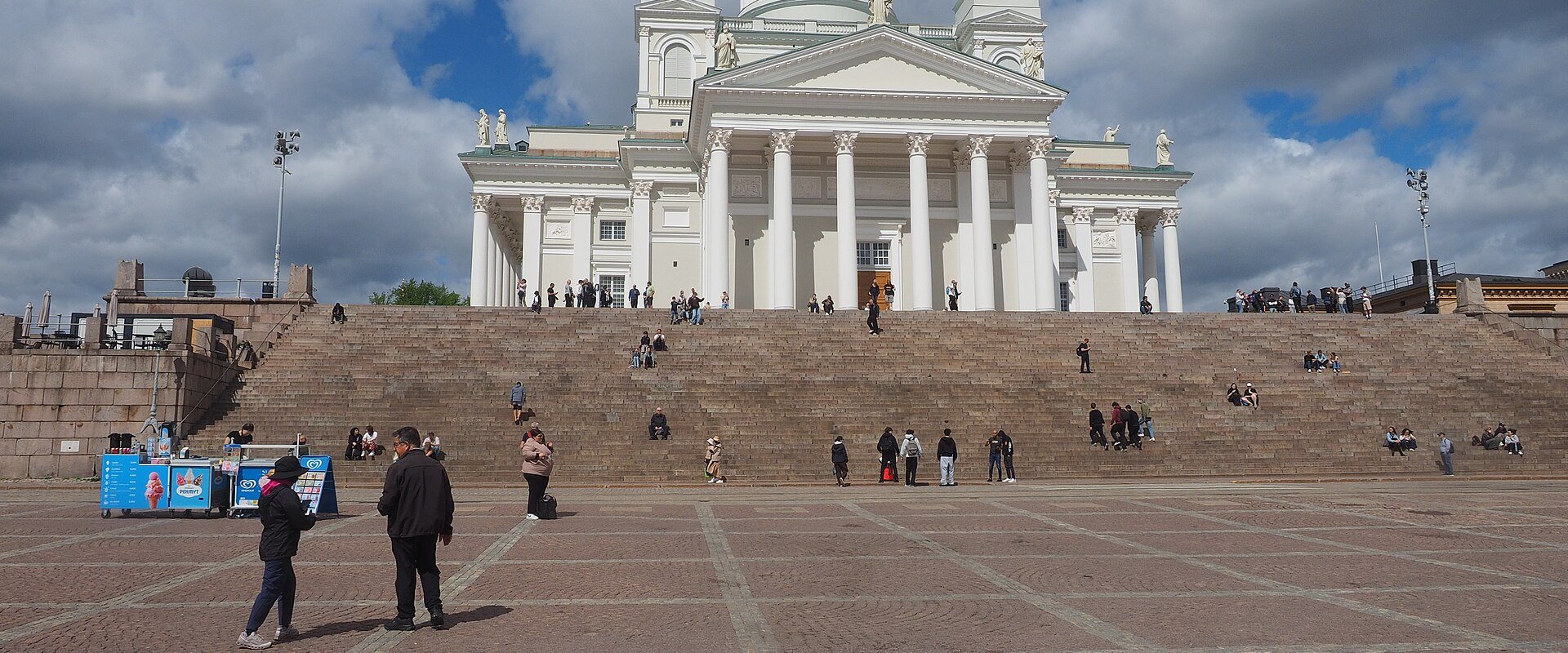 Senate Square and Helsinki Cathedral, Finland