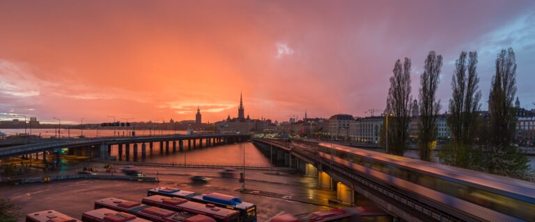 Stockholm cityscape, Sweden