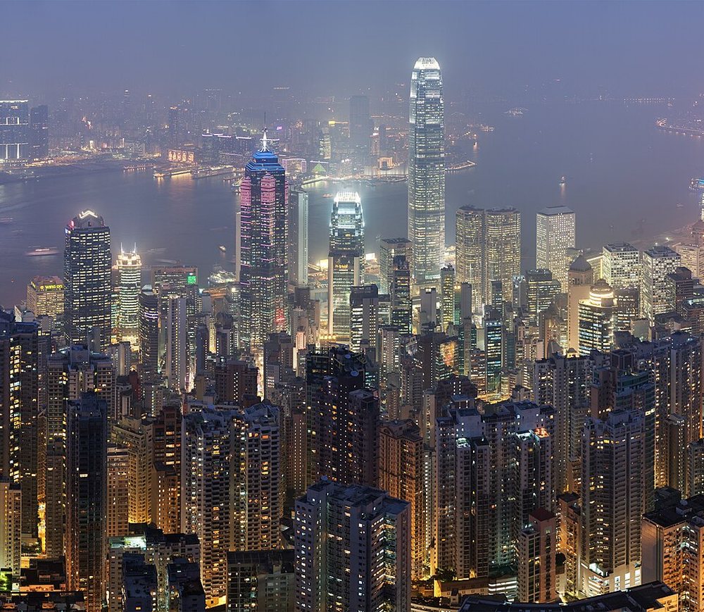 Hong Kong skyline, Victoria Harbour