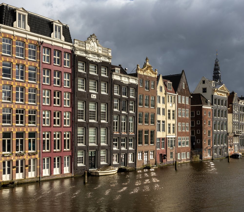 Canal houses, Amsterdam, Netherlands