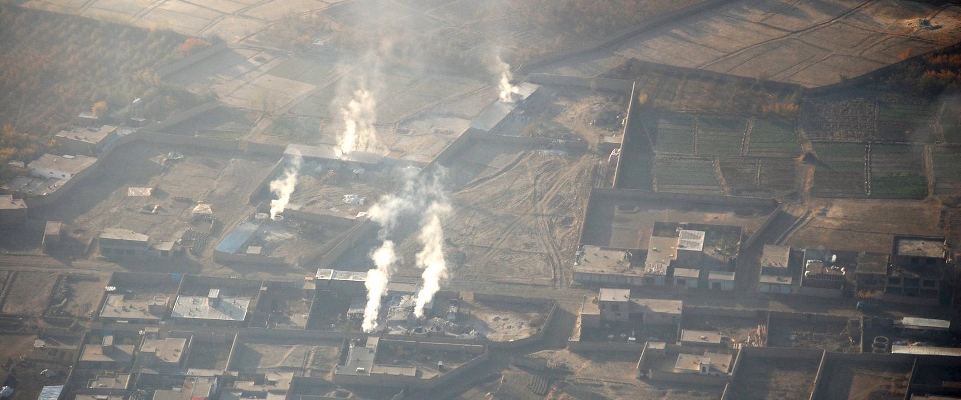 Kabul City Factory Smoke