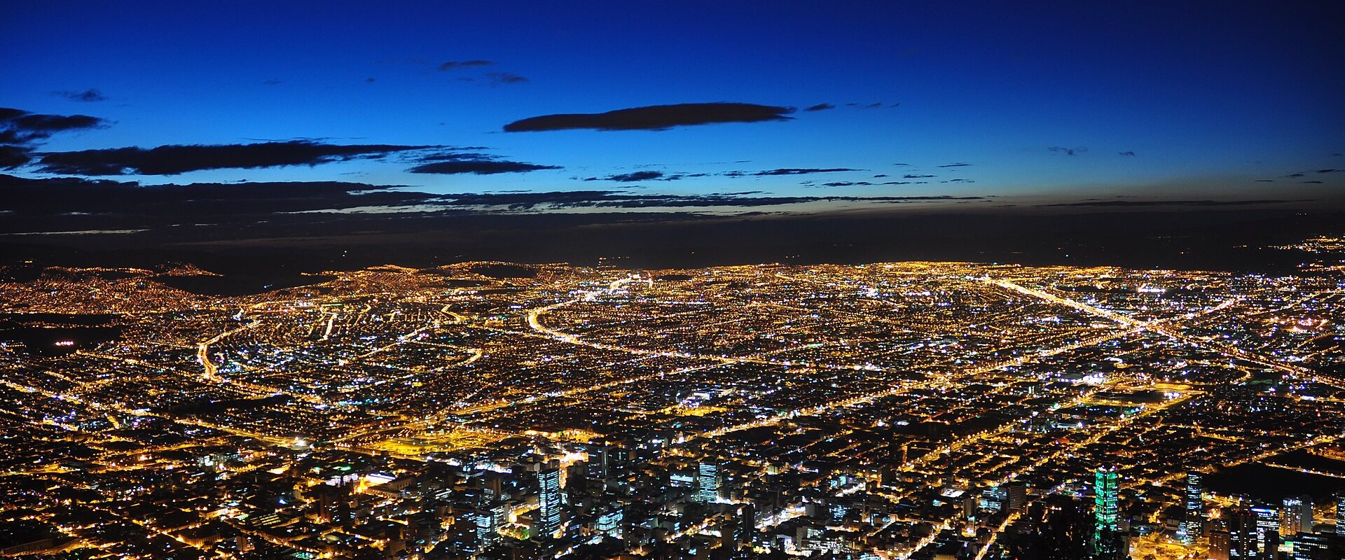 Bogotá de noche