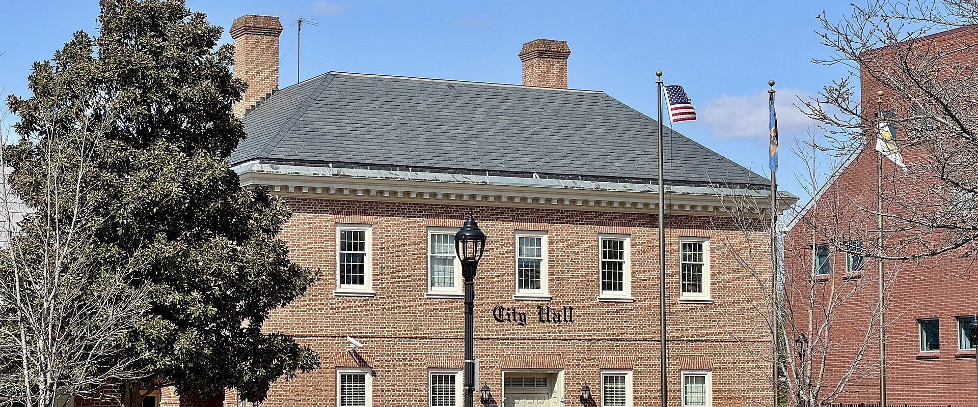 Dover City Hall, Loockerman Plaza, Dover, DE