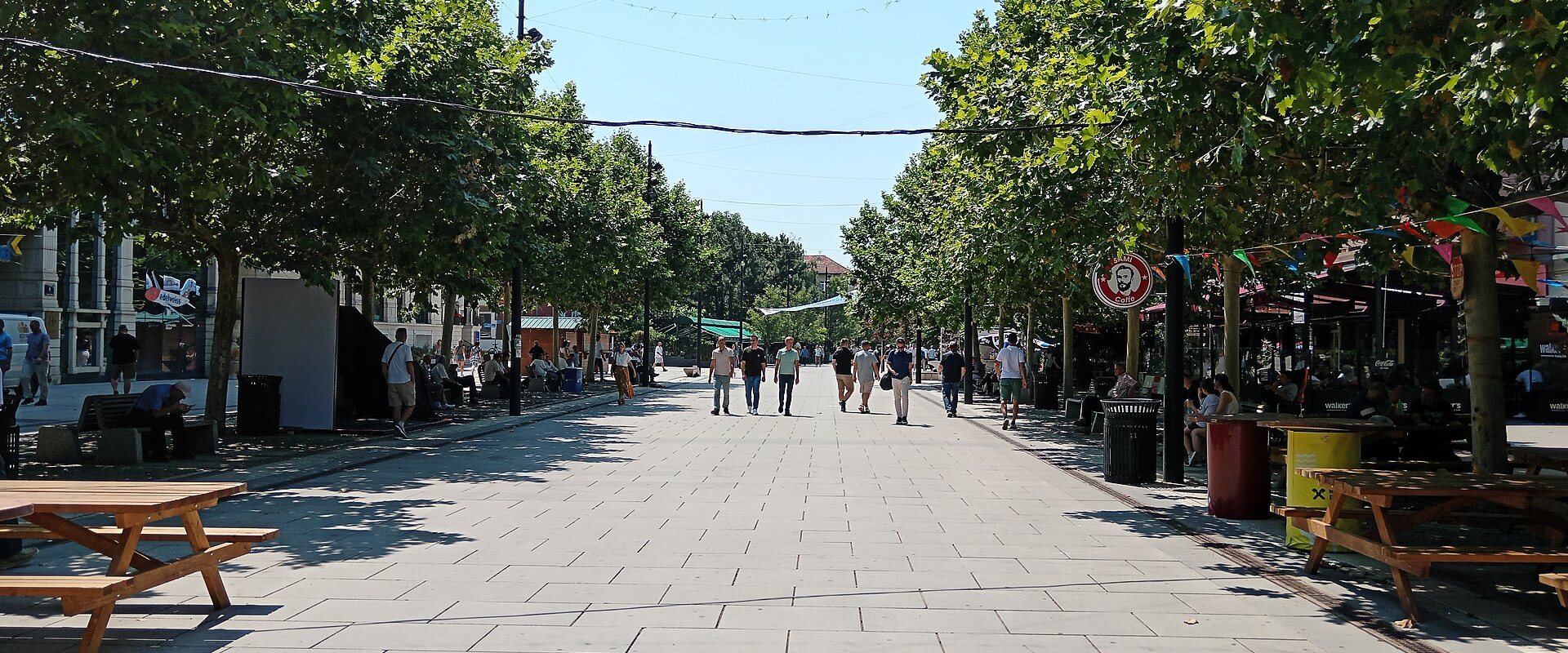 City of Pristina,Kosovo in 2025.01