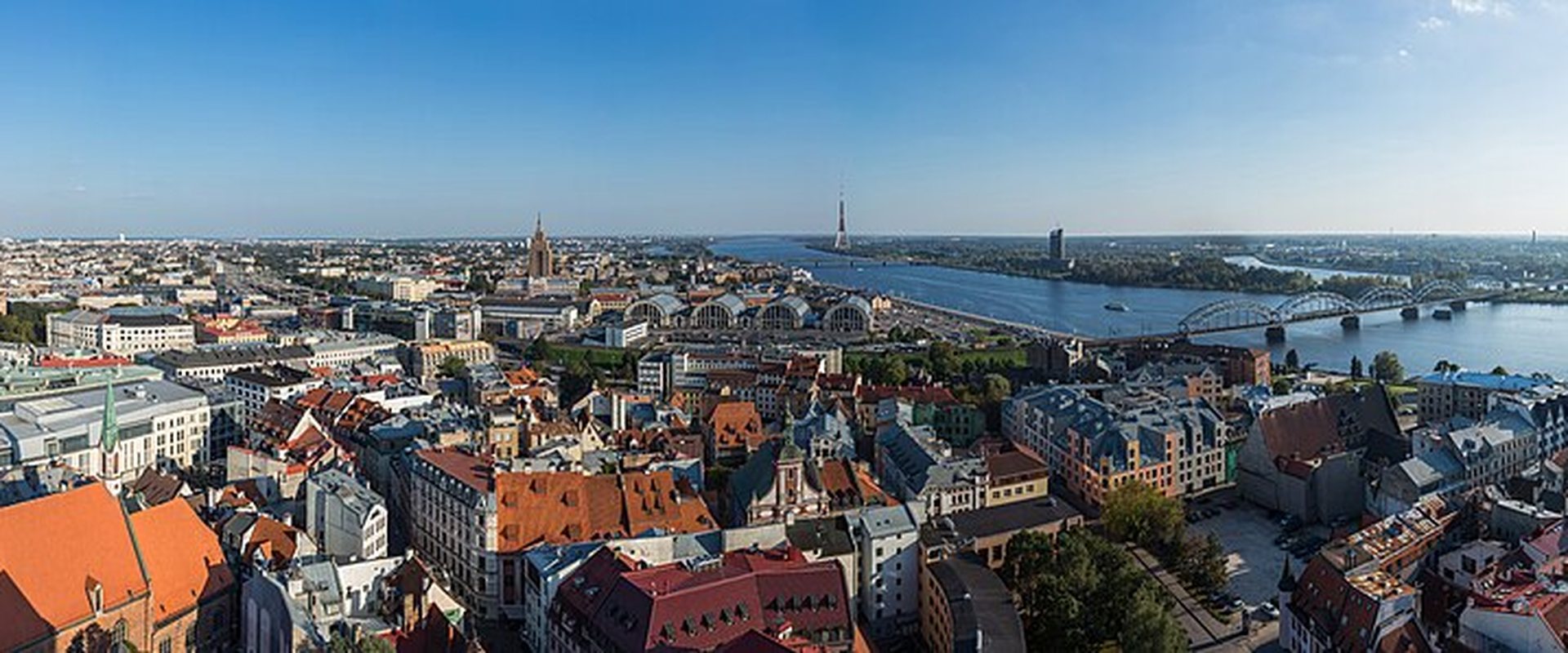 Riga Skyline Panorama, Latvia - Diliff