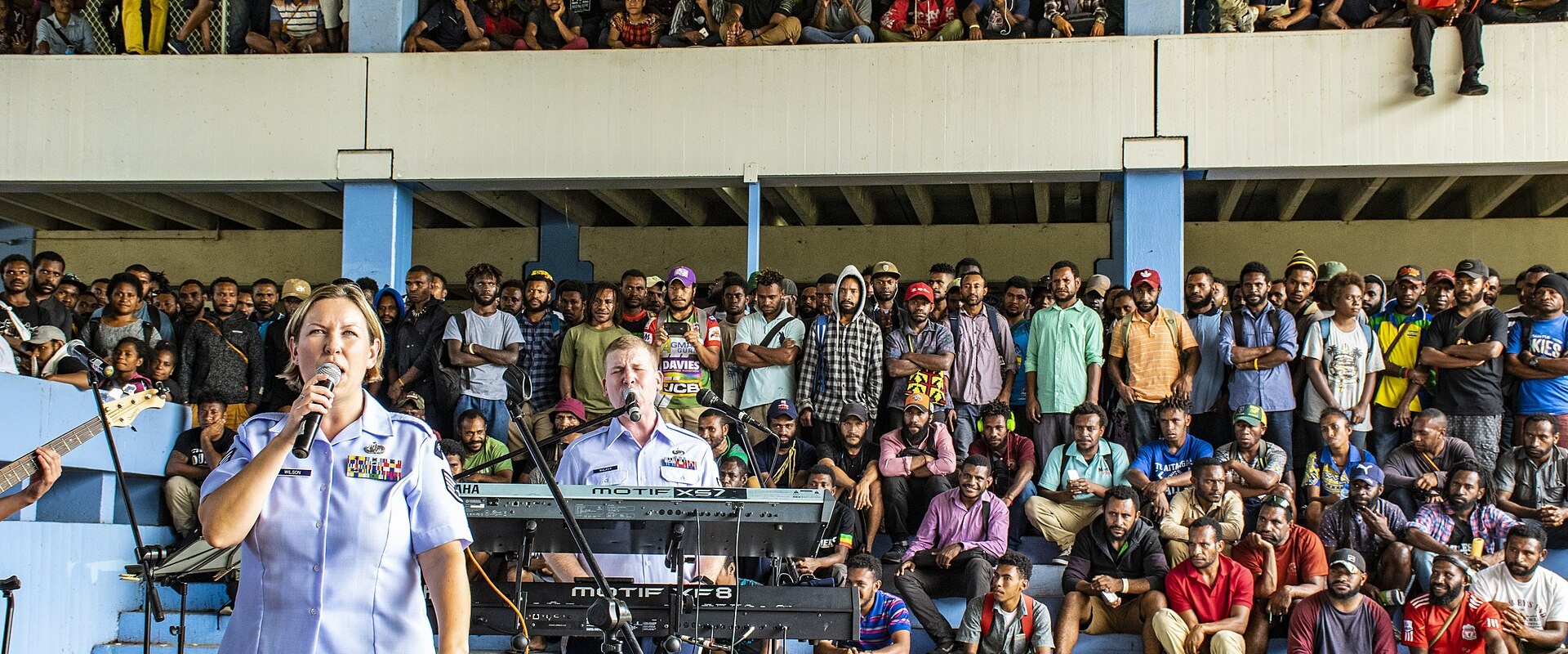 Band of the Pacific performs at the University of Papua New Guinea (5850572)