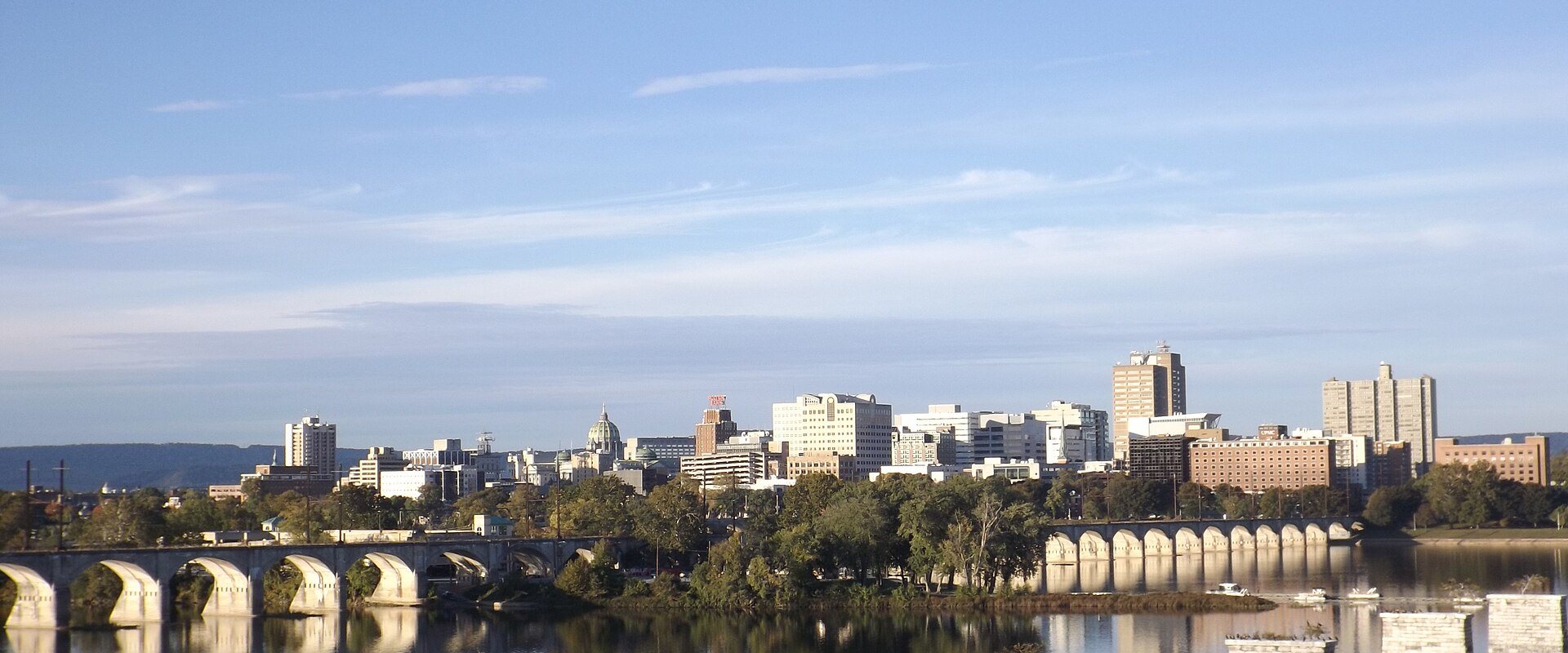 Harrisburg PA skyline
