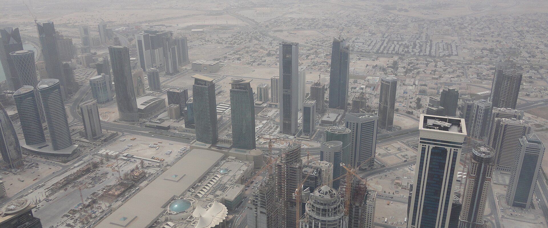 AERIAL VIEW OF DOHA IN QATAR - panoramio