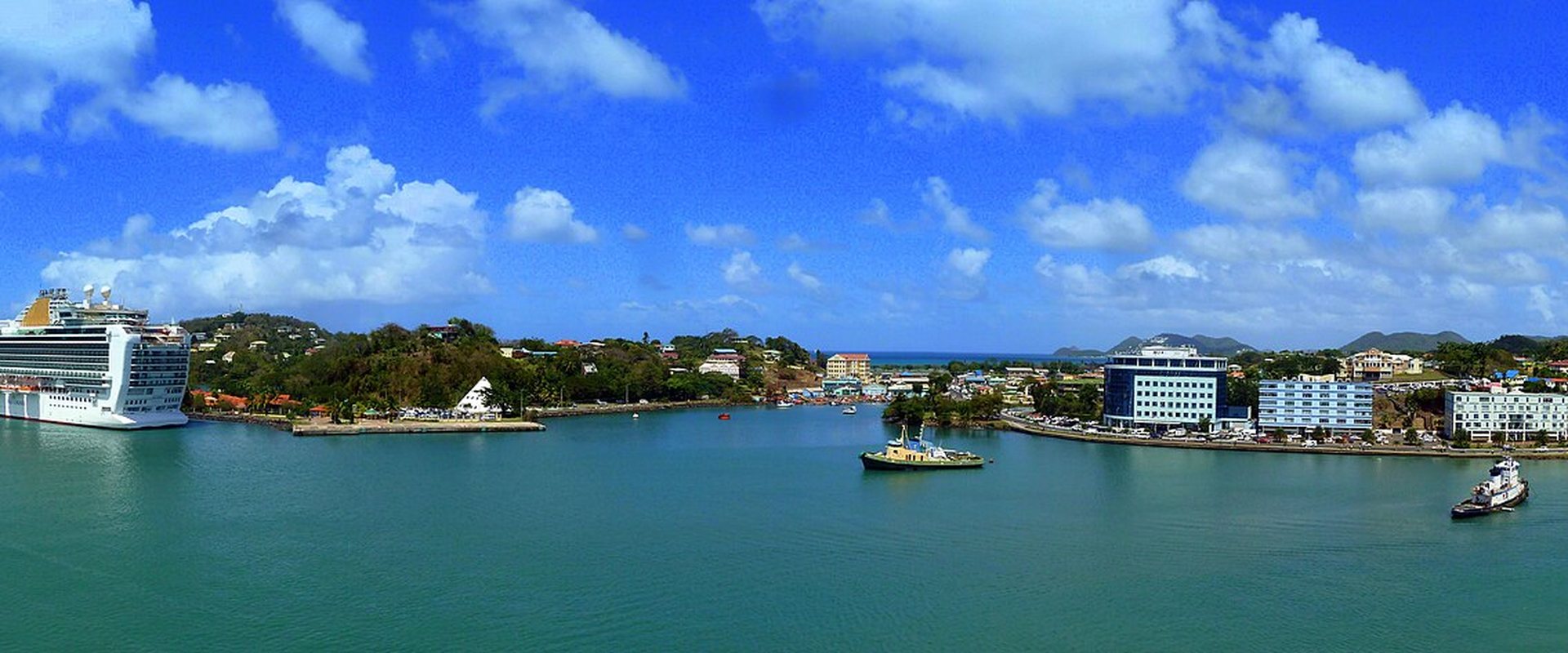 St. Lucia, Karibik - Panoramic Harbor of Castries - panoramio