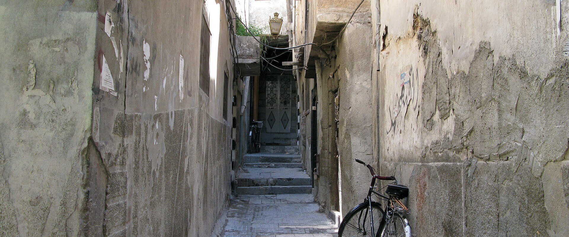 Damascus, Syria, Alleyways in the Old City of Damascus