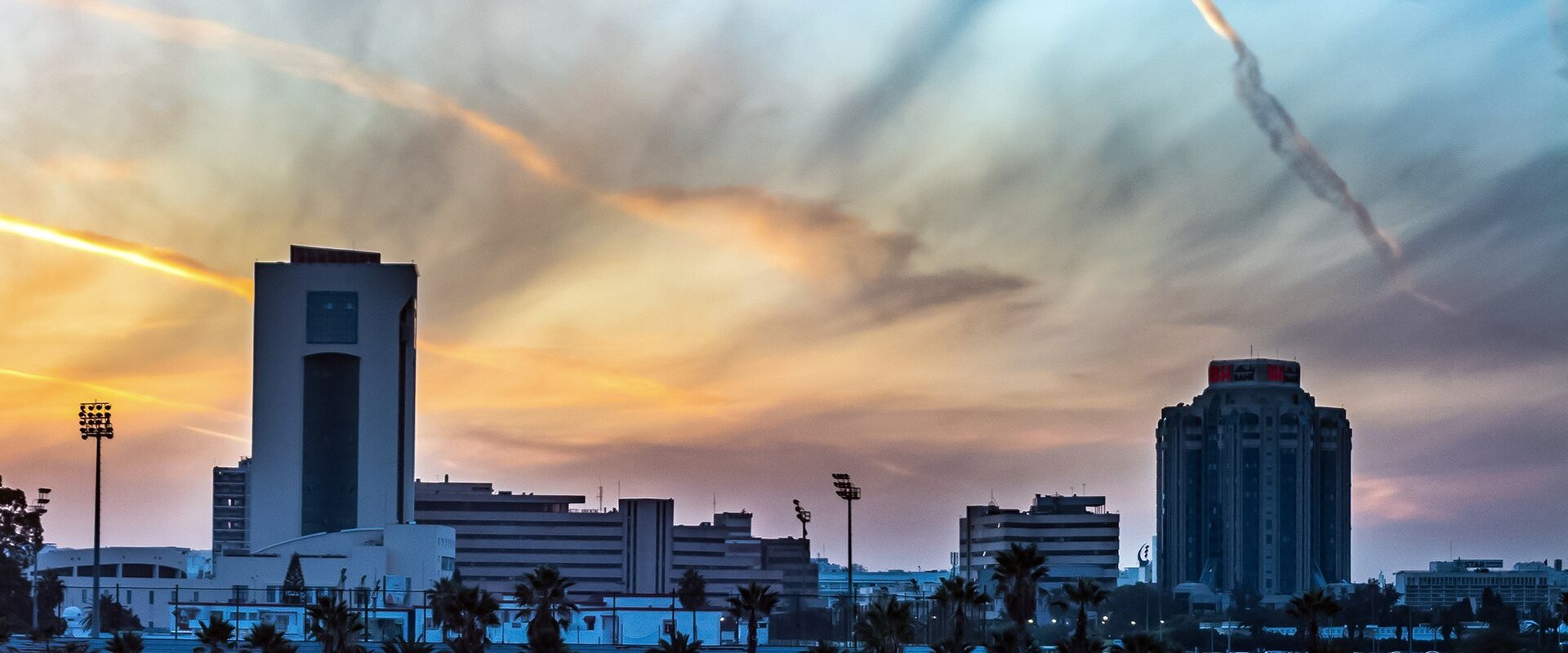 Chemtrail Tunis city