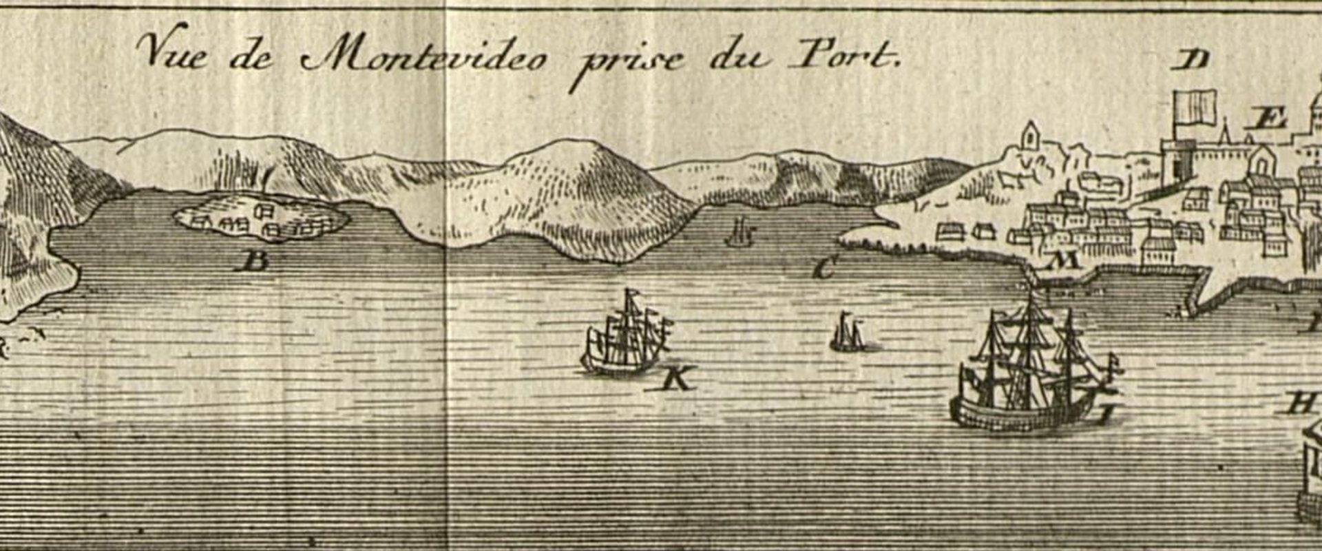 (Vue de Montevideo prise du Port) Pl. VI (23099130250) (cropped)